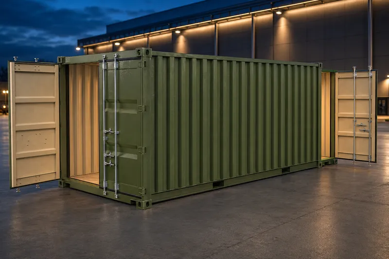 20' DC Double Door Konteyner
