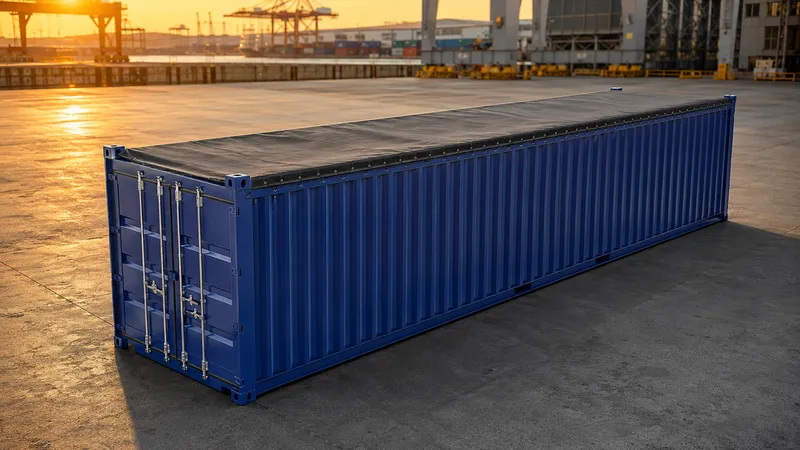 40' Open Top Konteyner