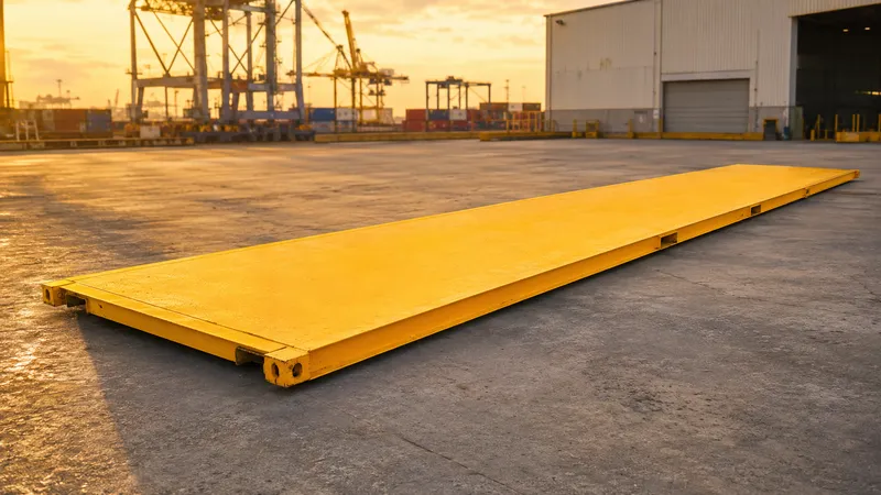 40' Platform Konteyner