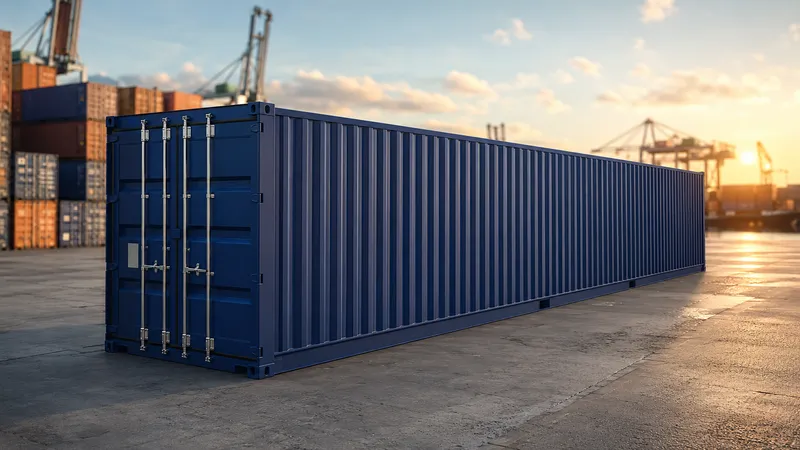 45' HC Pallet Wide Konteyner